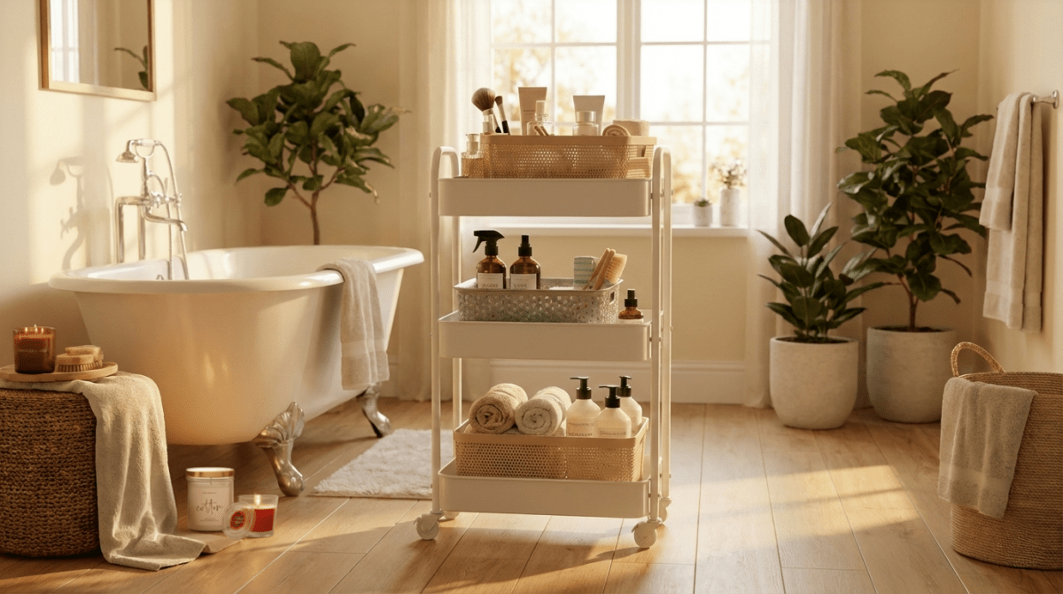 Adiós al ruido visual: 5 trucos de experto para organizar baños y cocinas pequeñas - Sweet Home