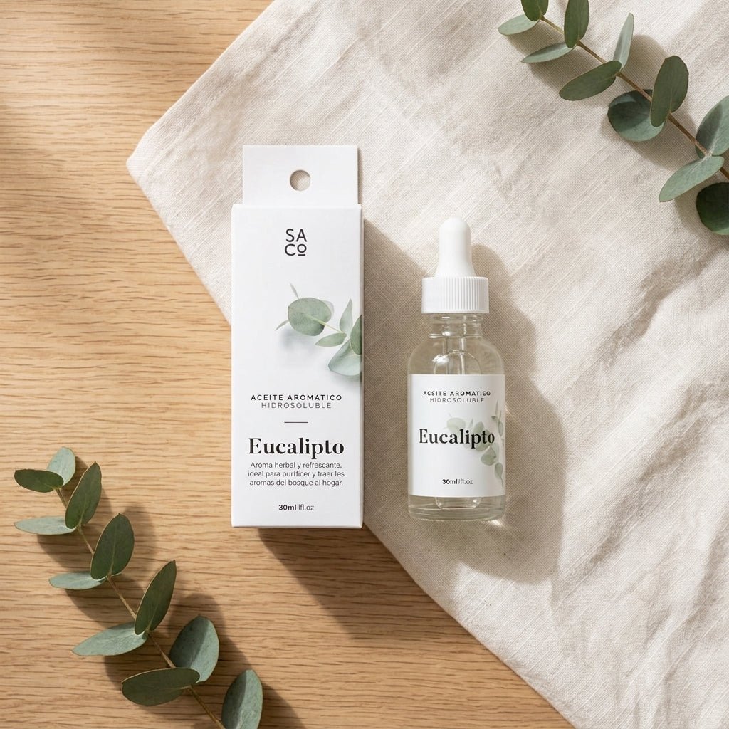 Aceite Aromático Hidrosoluble para Humidificador y Difusor (30ml) Aceites aromáticos Aceite hidrosoluble - Sweet Home