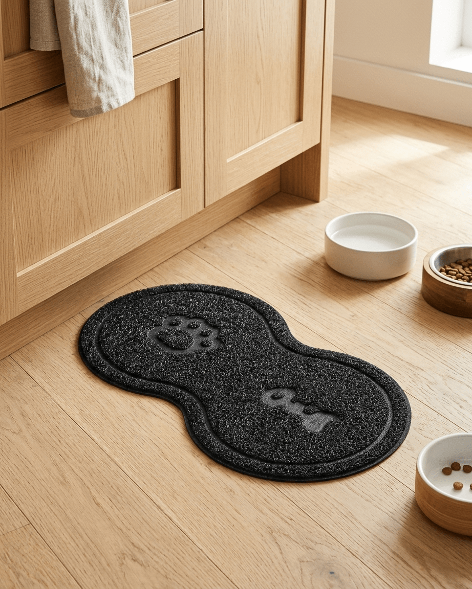 Alfombrilla De Comida Para Perros Y Gatos Alfombrillas para comederos Alfombra de comida - Sweet Home