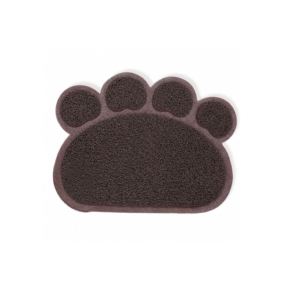 Alfombrilla Huella para Mascotas Gris 30x40 cm alfombra para comederos Gatos - Sweet Home