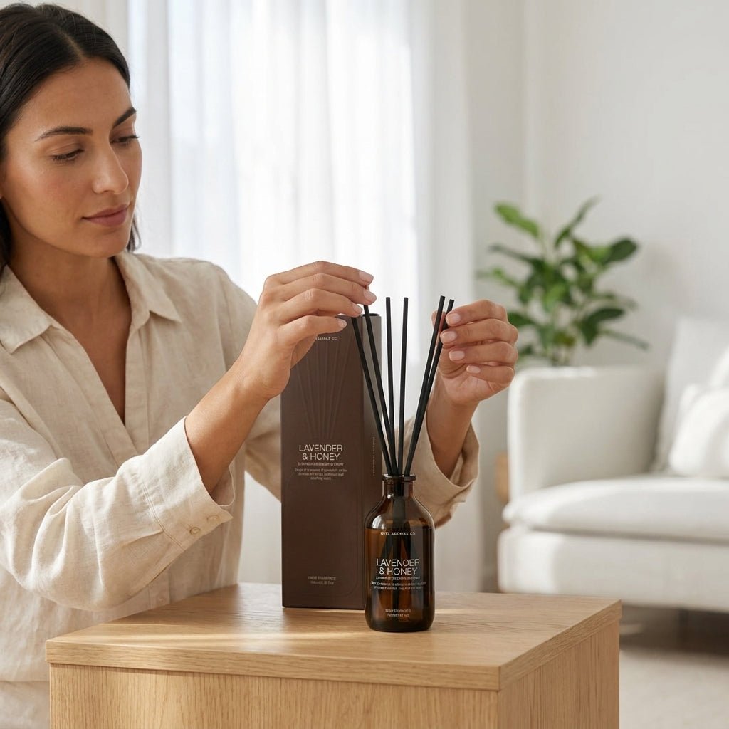 Ambientador Mikado Basic - 200ml Difusores de junco afrutado - Sweet Home