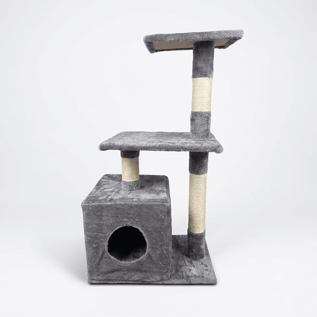 Árbol Rascador para Gatos con Casa | Juego, Descanso y Cuidado de Uñas Rascador para gatos arbol gato - Sweet Home