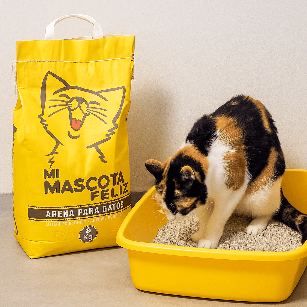Arena para Gatos Aglomerante – Control de Olores, 100% Natural - Sweet Home