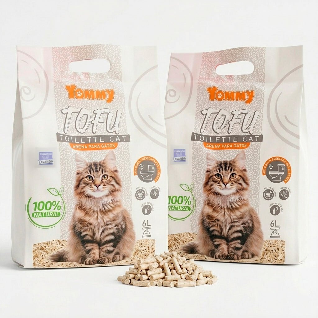 Arena para Gatos Ecológica de Tofu | Biodegradable y Desechable por el Inodoro - Sweet Home