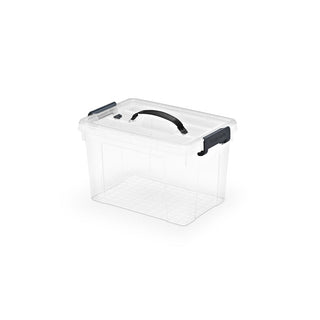 Caja de Almacenaje 5.7L Plastic Forte con Tapa y Asa - Sweet Home