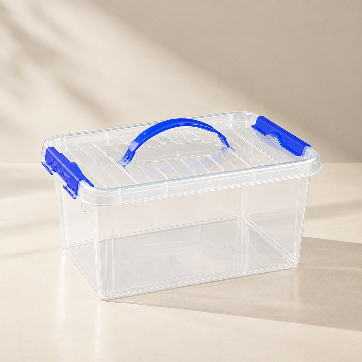 Caja de Almacenaje 8 Litros con Asa: Organizador Portátil | Plastic Forte