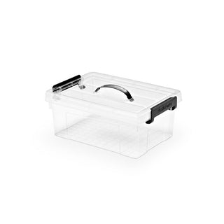 Caja de Almacenaje 8.5L Plastic Forte con Tapa y Asa - Sweet Home