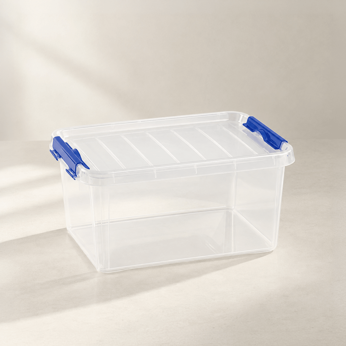 Caja de Almacenaje 8L con Tapa | Organizador Multiusos para Hogar Cajas de plástico almacenaje Caja con Tapa - Sweet Home