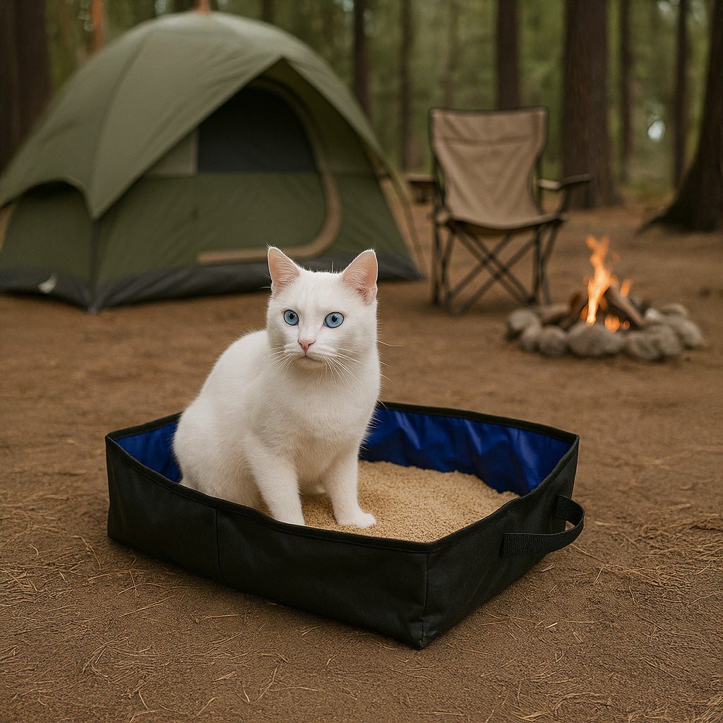 Caja de Arena Transportable para Gatos – Plegable - Sweet Home