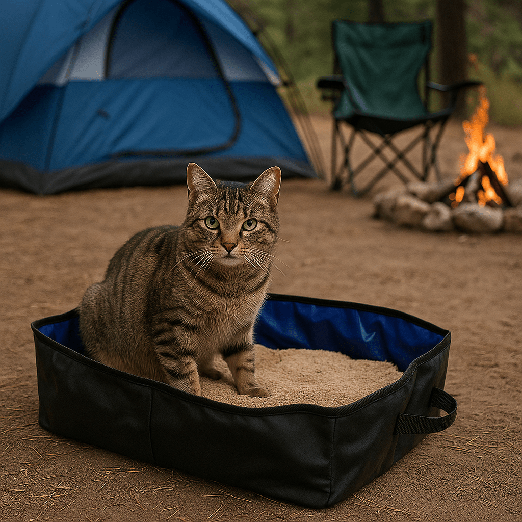 Caja de Arena Transportable para Gatos – Plegable - Sweet Home