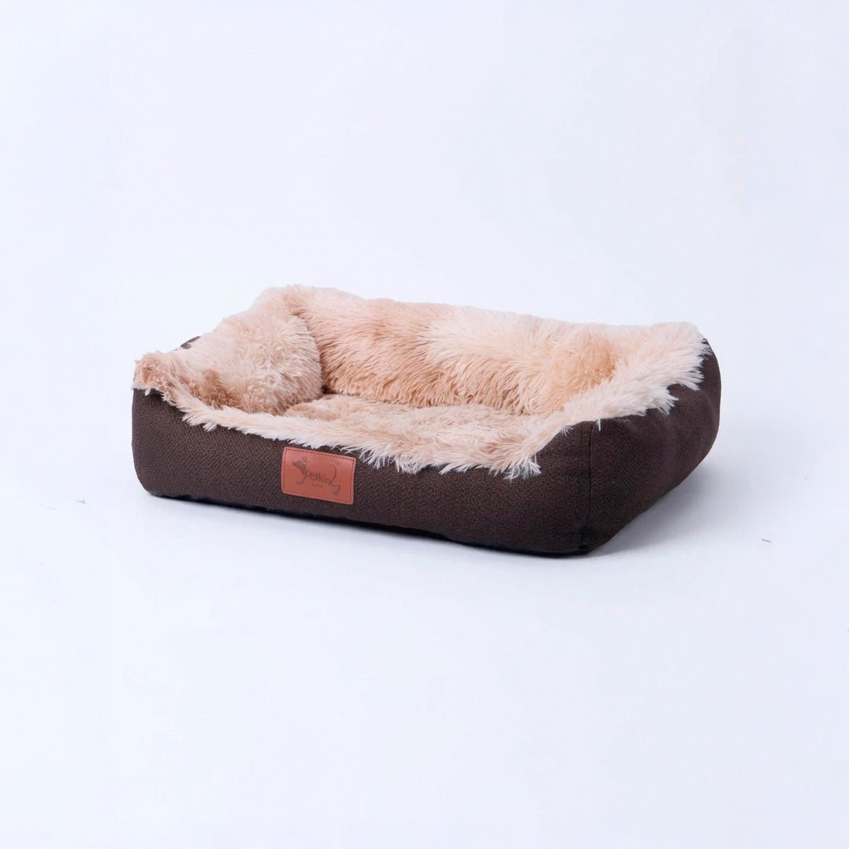 Cama Antiestrés de Felpa para Perros y Gatos | Suave y Lavable Cama de viaje - Sweet Home