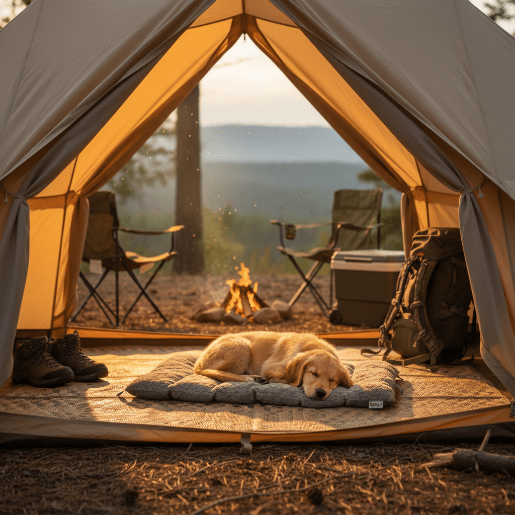 Cama de Viaje para Perros - Ligera, Plegable y Cómoda - Sweet Home