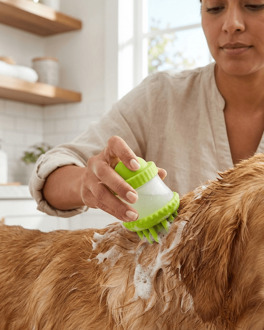 Cepillo de Baño para Perros y Gatos Productos para mascotas accesorios para perros - Sweet Home