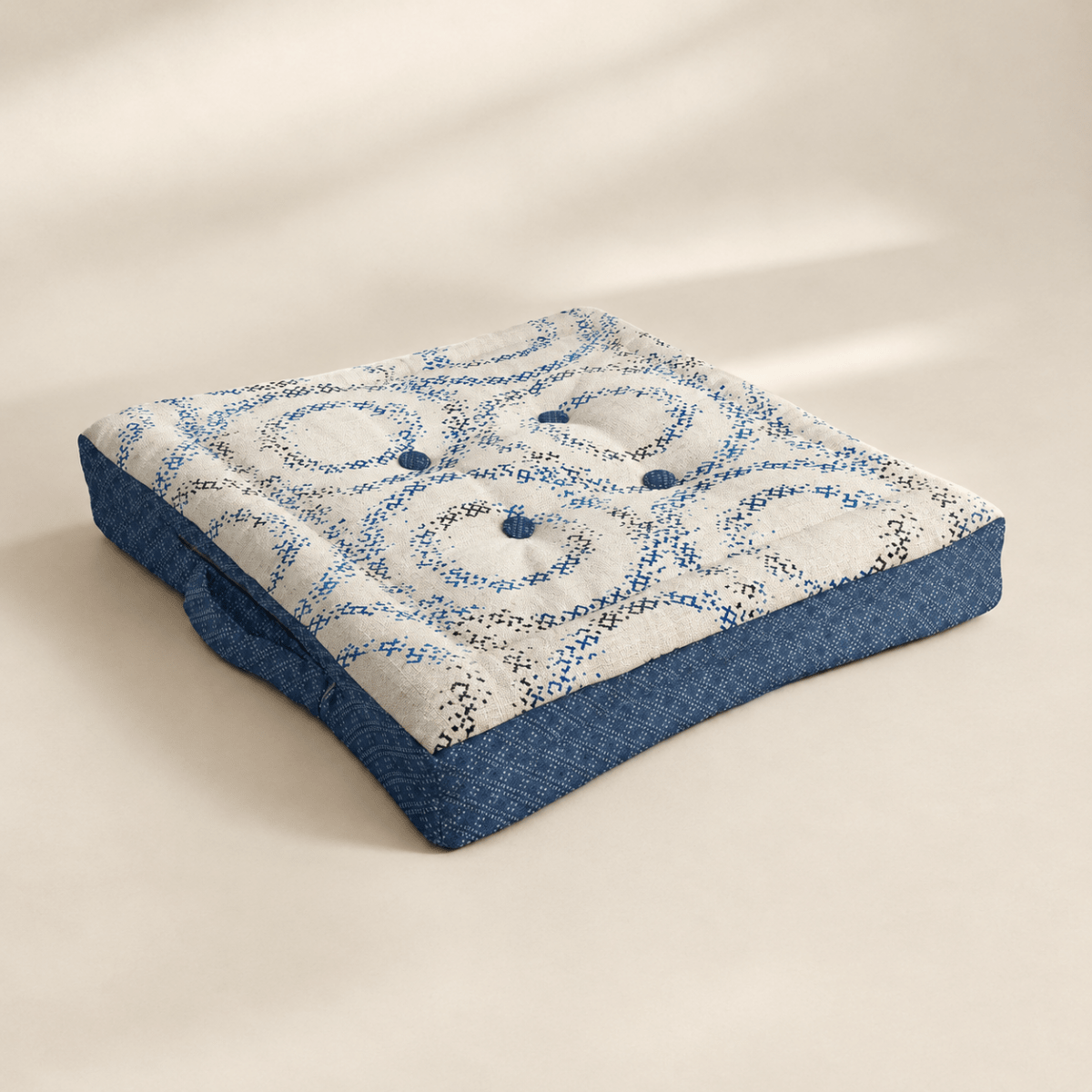 Cojín de Suelo Estampado 60 cm | Decoración Boho y Confort Cojines Cojines - Sweet Home
