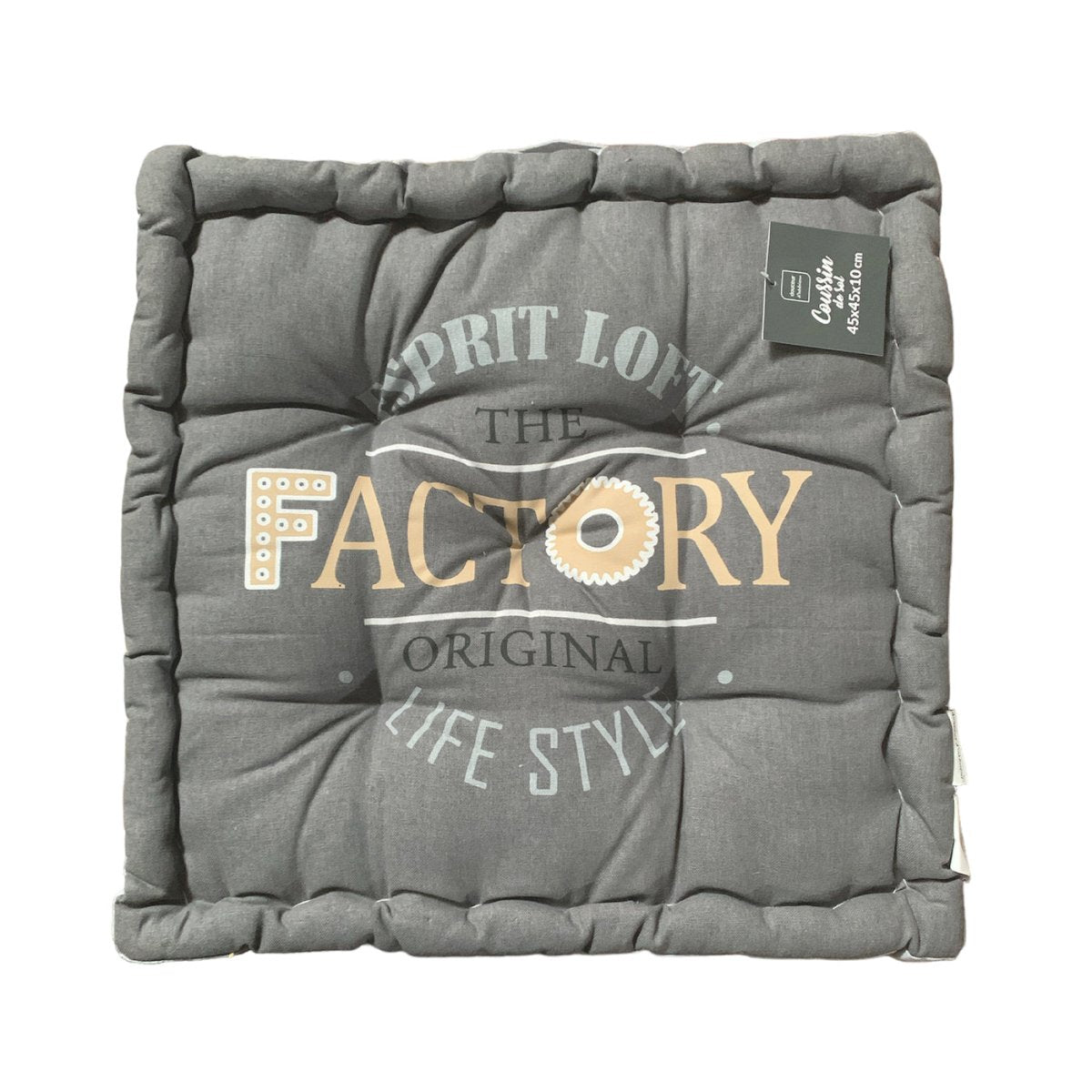 Cojín De Suelo Estampado Factory 45cm - Sweet Home