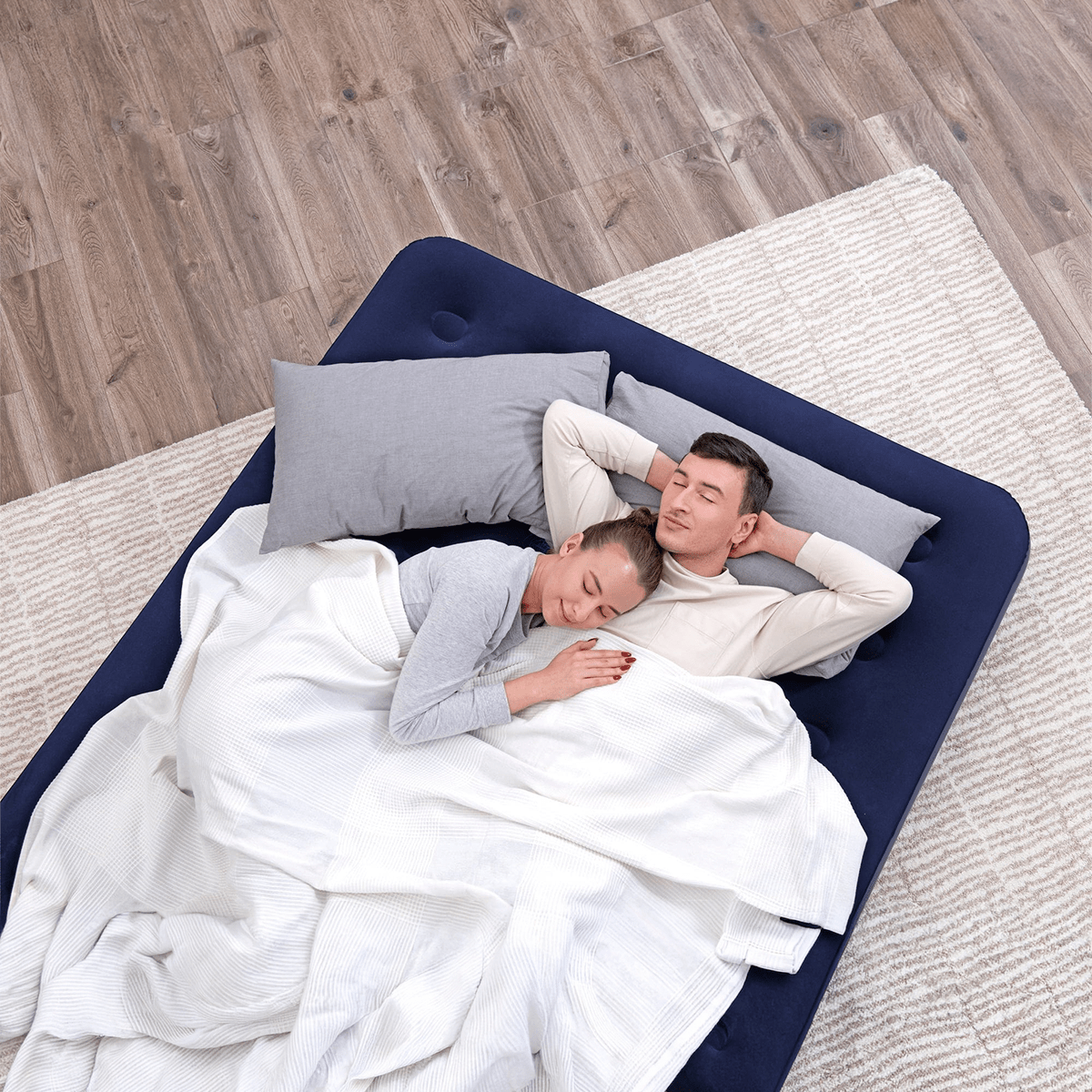 Colchón Hinchable Doble Bestway (203x152x22 cm) - Sweet Home