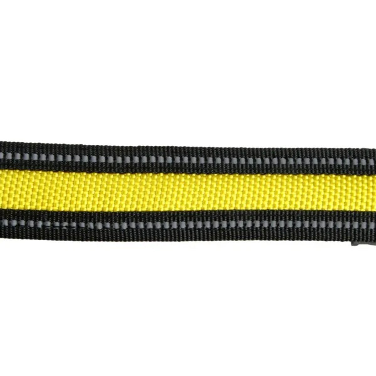 Correa LED para Perro Luz Amarilla 120 cm – Recargable USB, Alta Visibilidad Nocturna - Sweet Home