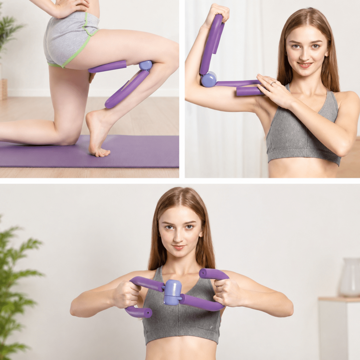Ejercitador de Muslos y Glúteos Multifuncional | Tonificador de Caderas y Brazos en Casa Accesorios para aficionados a los deportes Brazos - Sweet Home