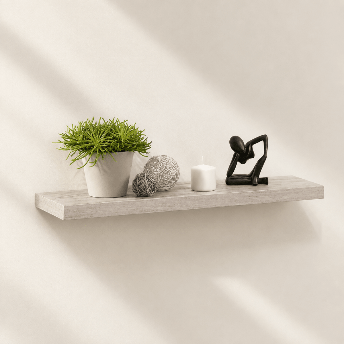Estantería Colgante 75 x 23 cm Estantes y estanterías de pared flotantes decoración de hogar - Sweet Home