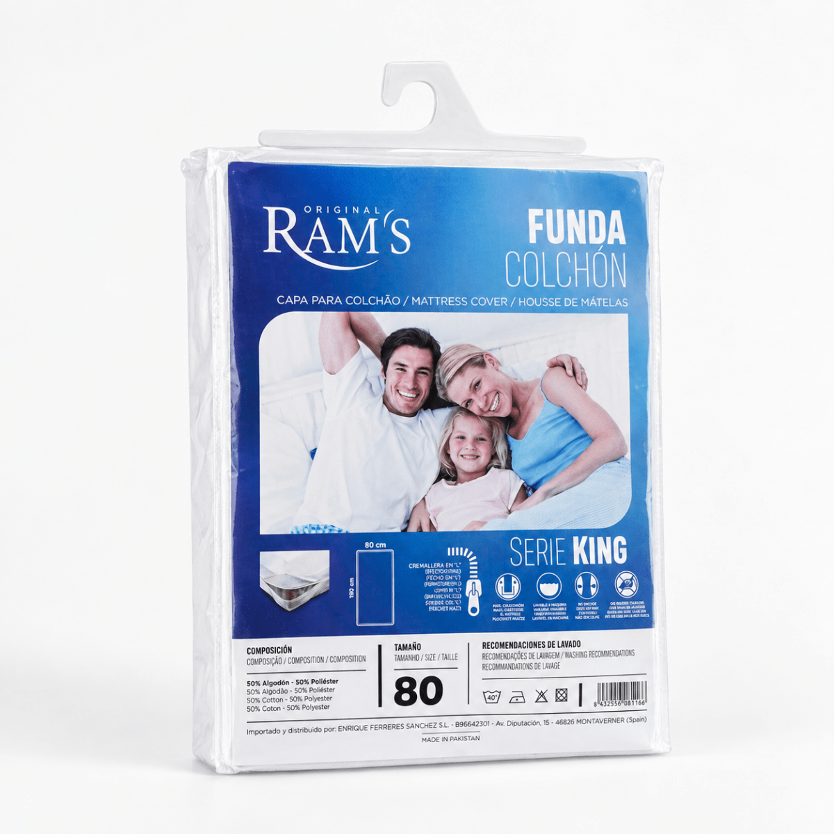 Funda de colchón con cremallera en L | varias medidas Fundas para colchones funda de colchón - Sweet Home