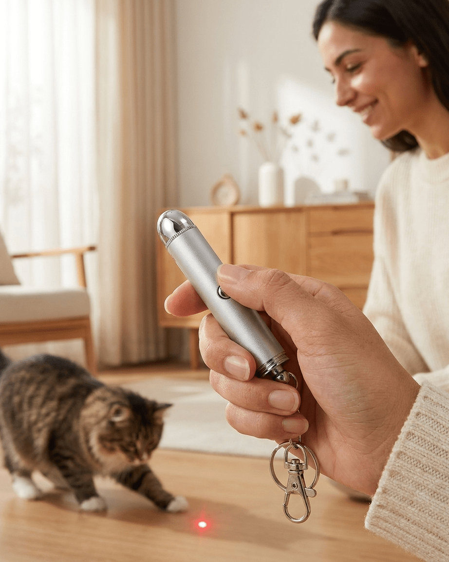 Juguete Laser Para Gato Gris Juguetes para gatos Gatos - Sweet Home