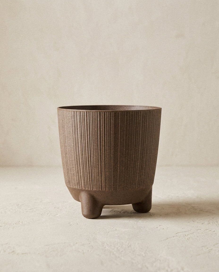Macetero Eco Wood 4L con Patas - Diseño Sostenible maceteros Maceta - Sweet Home