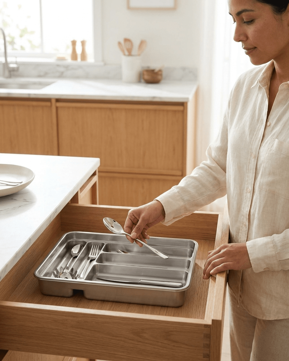 Organizador de cubiertos para cajón Cubiertos Cubertero - Sweet Home