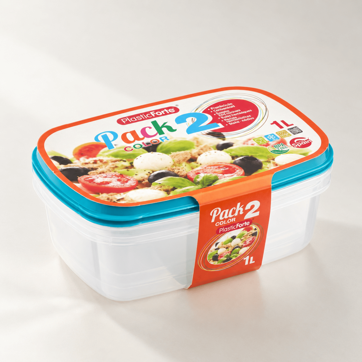 Pack 2 Fiambreras fiambrera fiambrera - Sweet Home