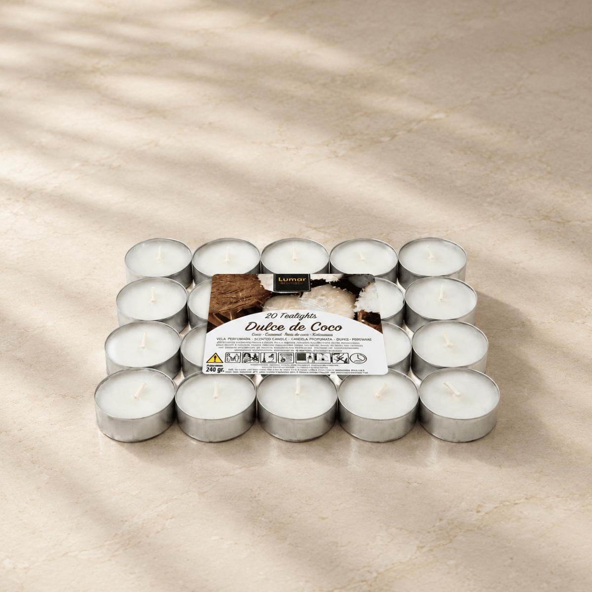Pack 20 Velas Aromáticas Tealight Tealight - Sweet Home