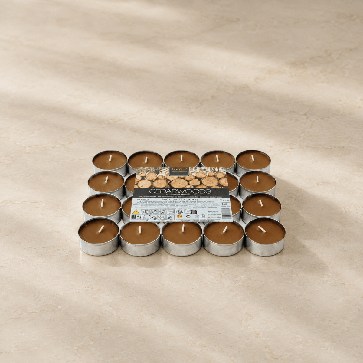 Pack 20 Velas Aromáticas Tealight Tealight - Sweet Home