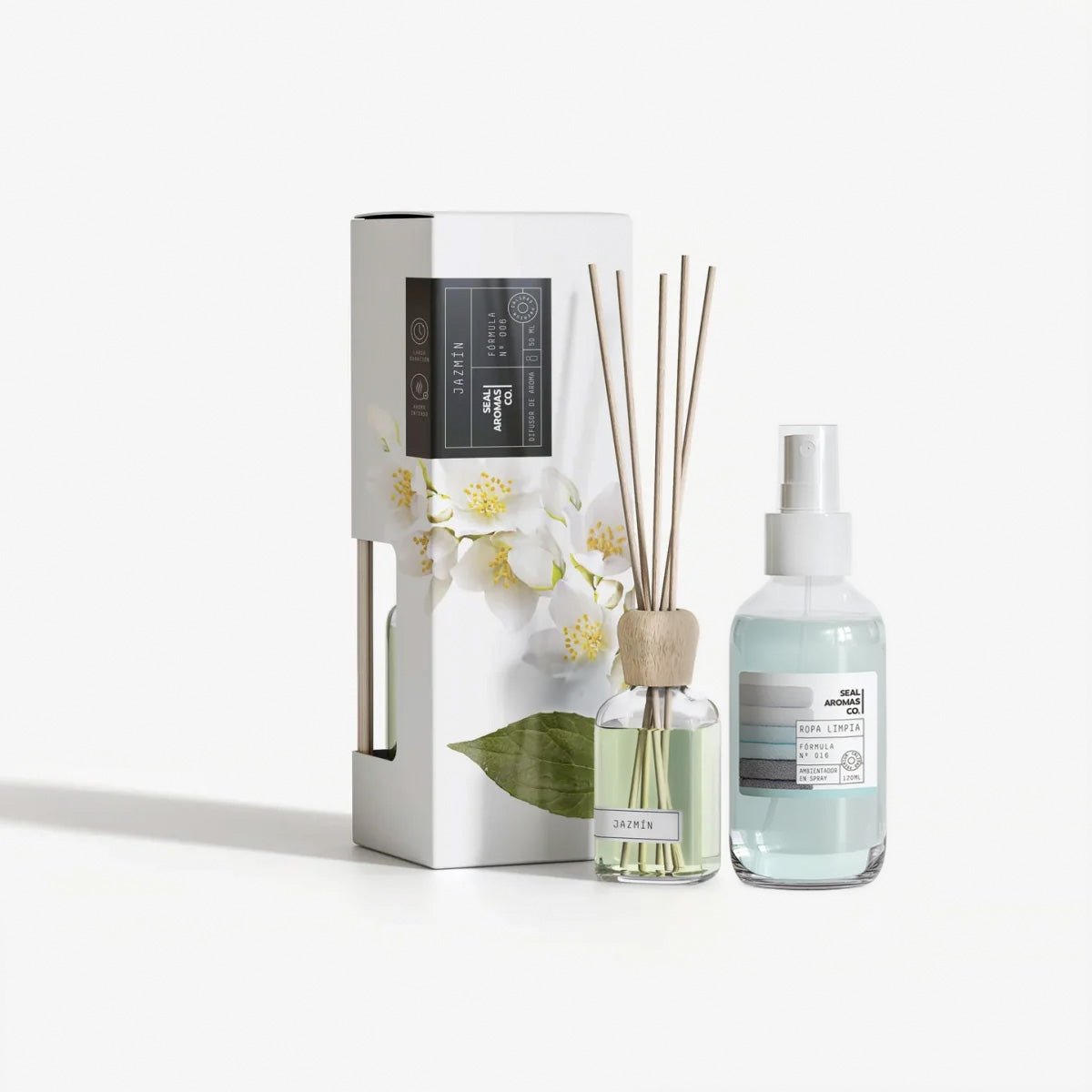 Pack Ambientador para Casa: Spray (120ml) + Mikado Varillas (50ml) | Personalizable Ambientadores ambientador - Sweet Home