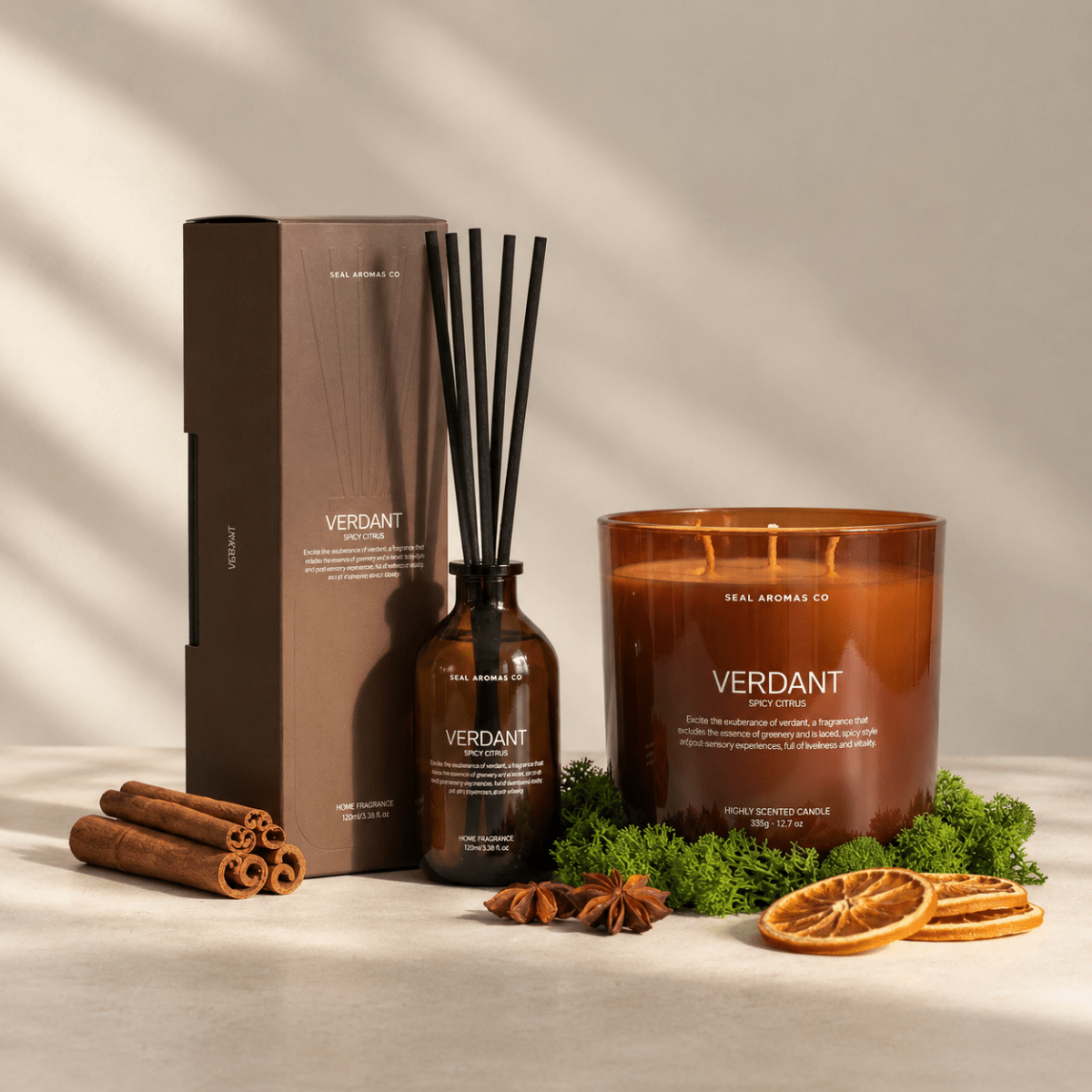 Pack Ambientador y Vela Aromática | Ideal para Regalo o Aromatizar tu Hogar Ambientadores Mikado - Sweet Home