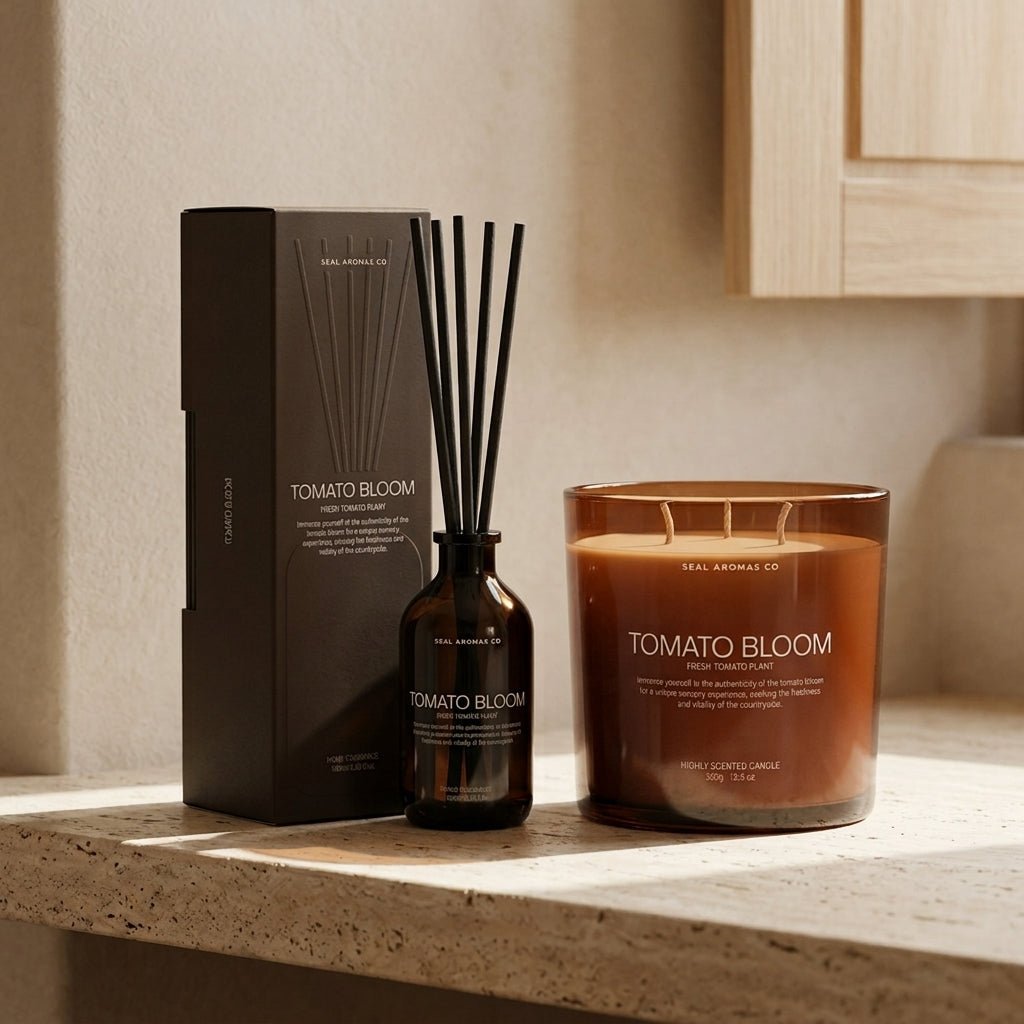 Pack Ambientador y Vela Aromática | Ideal para Regalo o Aromatizar tu Hogar Ambientadores Mikado - Sweet Home