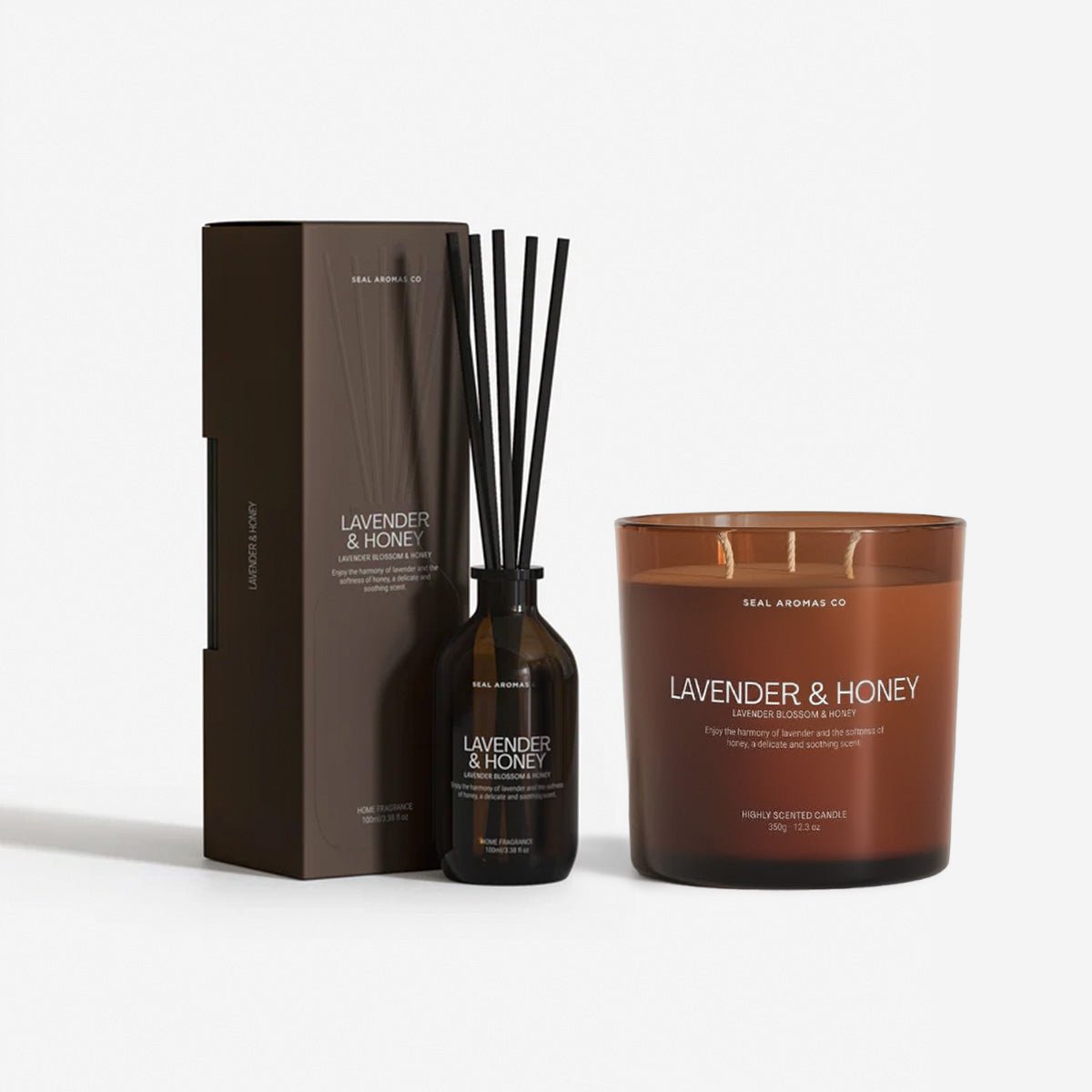 Pack Ambientador y Vela Aromática | Ideal para Regalo o Aromatizar tu Hogar Ambientadores Mikado - Sweet Home