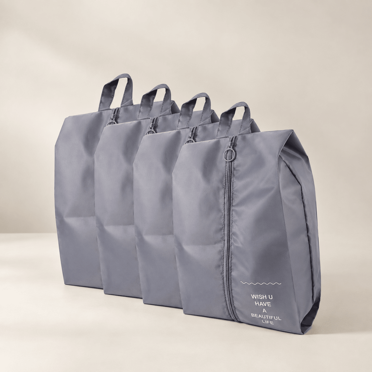 Pack de 4 Bolsas Organizadoras para Zapatos - Resistentes e Impermeables Organizadores de armario cajas organizadoras - Sweet Home