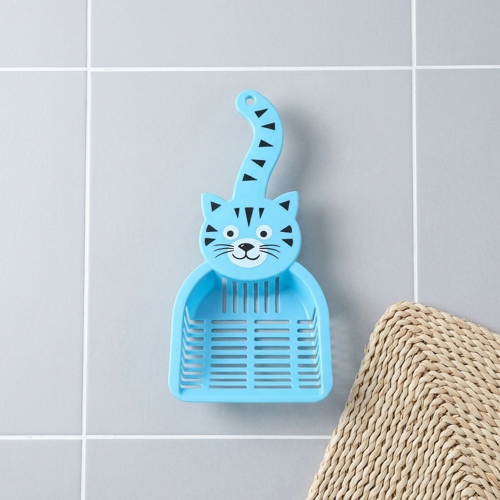 Pala para Arenero de Gatos | Pala Higiénica para Arena Aglomerante y Sílice Cajones de arena higiénica para gatos Accesorio para gatos - Sweet Home