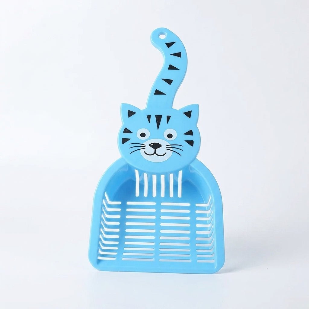 Pala para Arenero de Gatos | Pala Higiénica para Arena Aglomerante y Sílice Cajones de arena higiénica para gatos Accesorio para gatos - Sweet Home