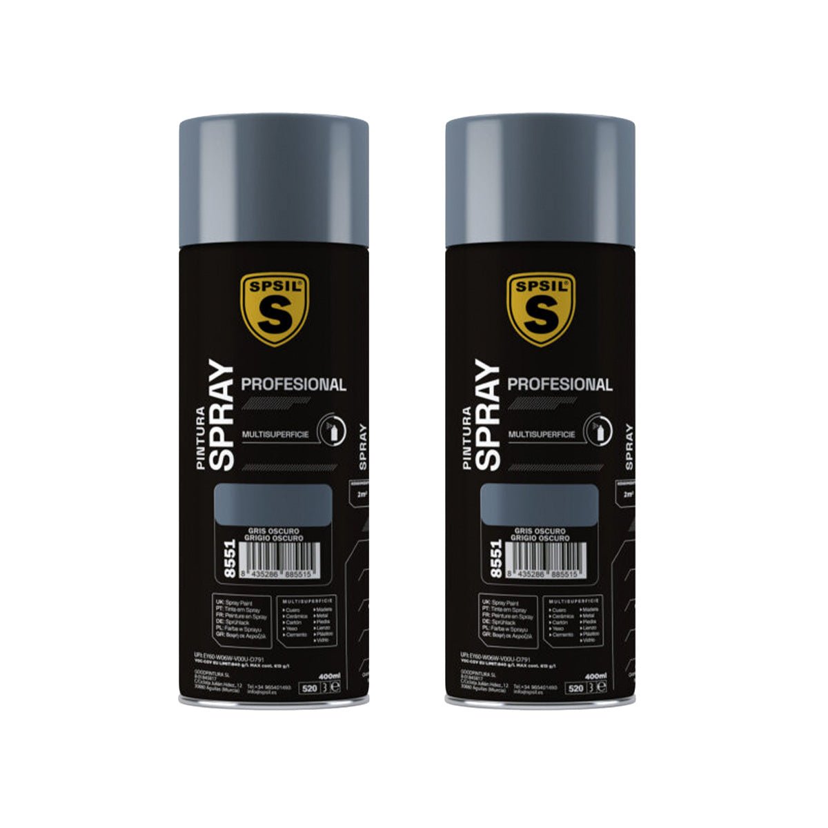 Pintura Spray 400ml para Metal/Madera/Plástico - Sweet Home