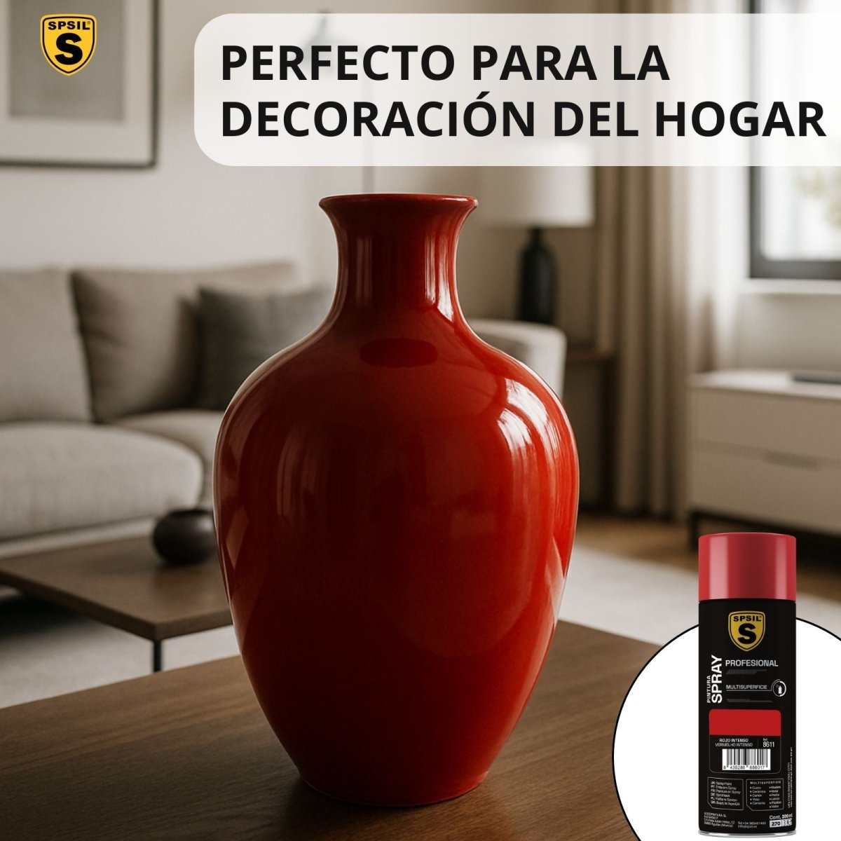 Pintura Spray 400ml, Spray Acrílico para Metal/Madera/Plástico Pintura pinturas - Sweet Home