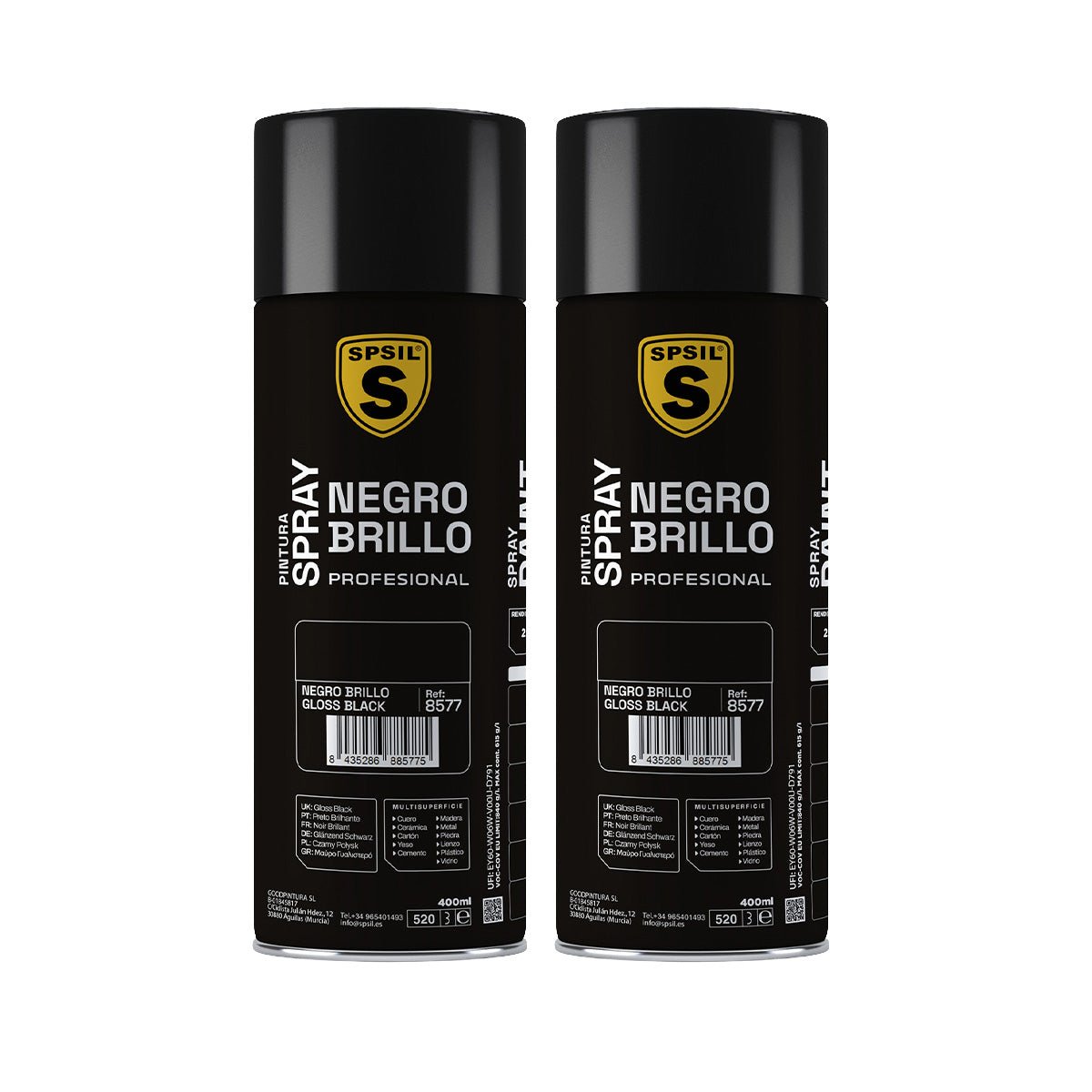 Pintura Spray 400ml, Spray Acrílico para Metal/Madera/Plástico Pintura pinturas - Sweet Home