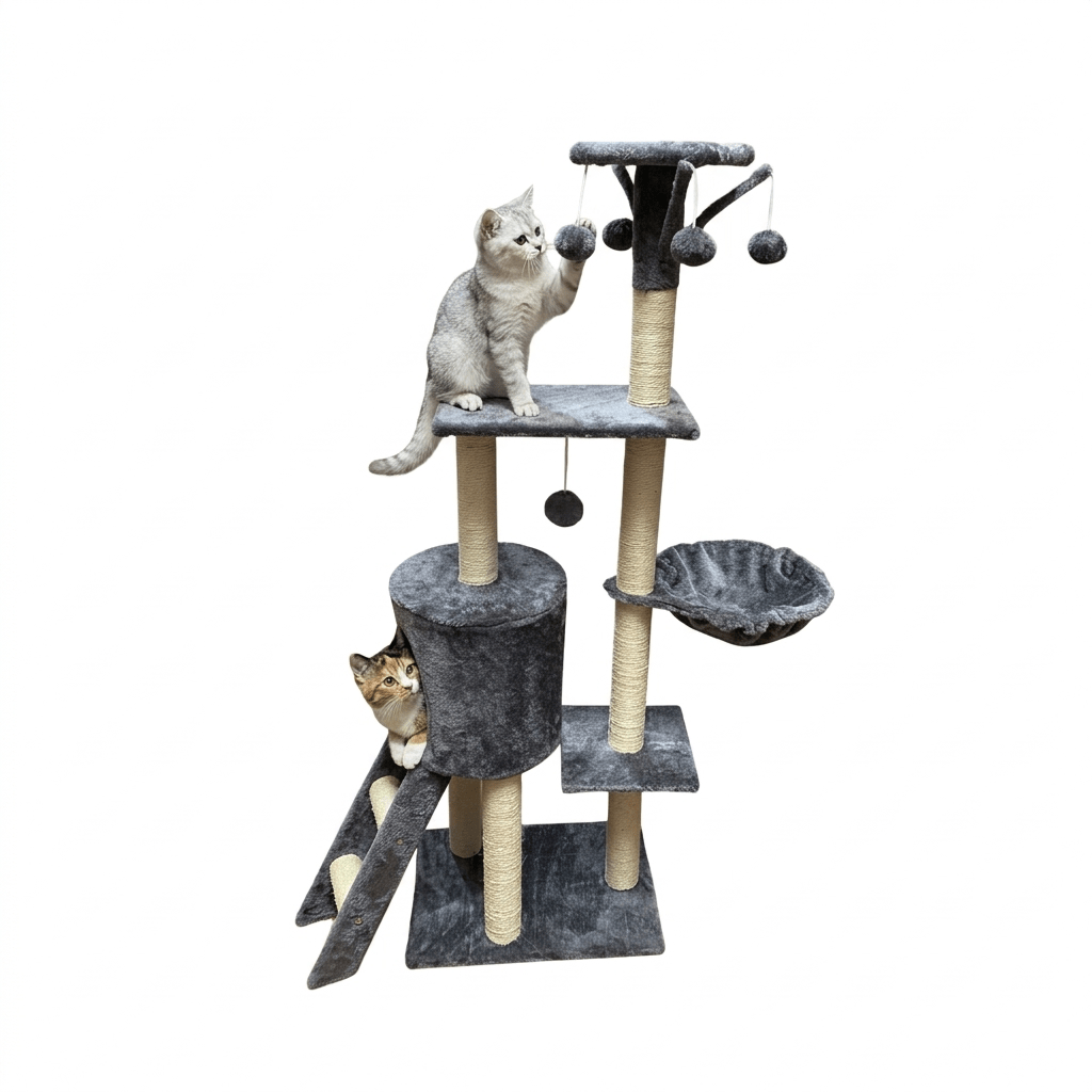 Rascador de Gatos Tipo Casa | Árbol para Gatos - Sweet Home