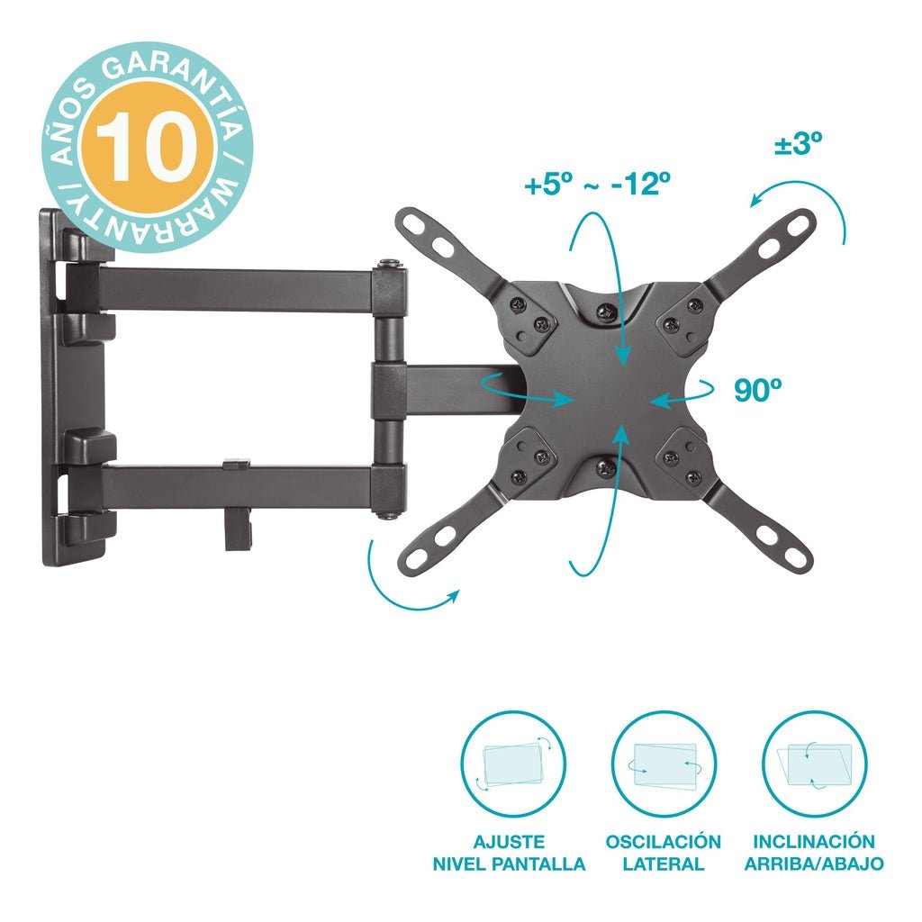 Soporte de TV con Brazo 13" - 42" Doble - Sweet Home