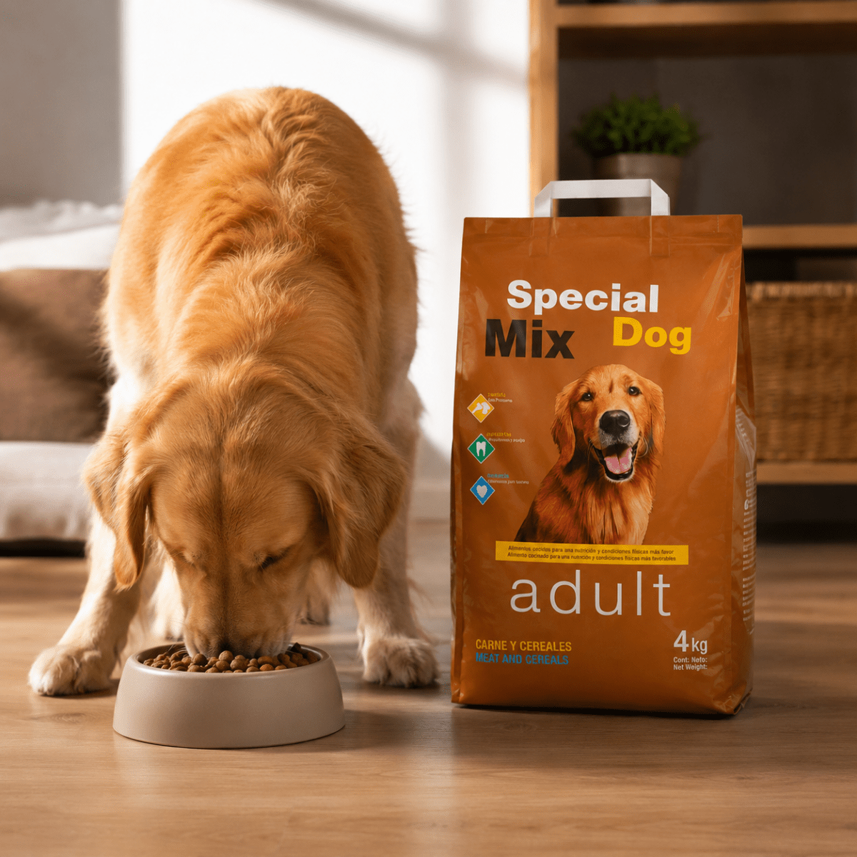 Special Mix Dog Adult 4 kg - Pienso completo para perros adultos comida para perros Mascotas - Sweet Home