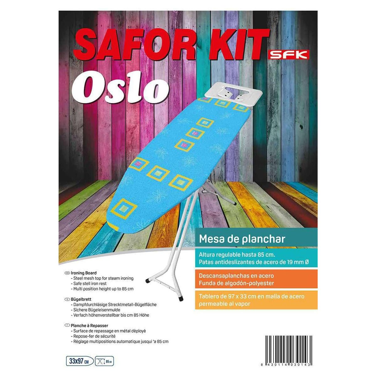 Tabla de Planchar con Patas Antideslizantes - Sweet Home