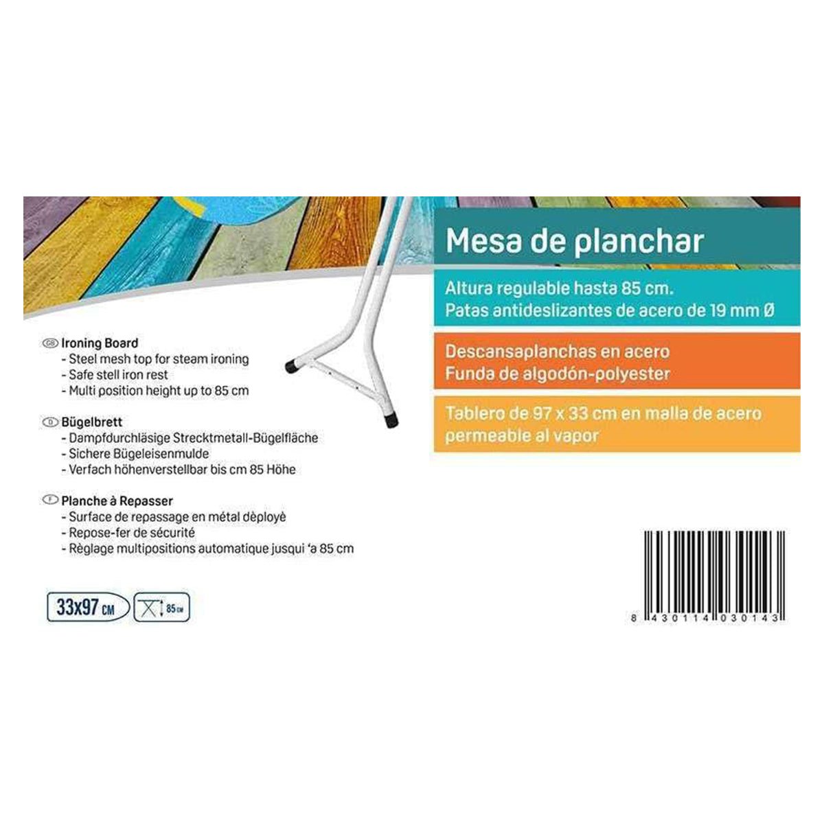 Tabla de Planchar con Patas Antideslizantes - Sweet Home