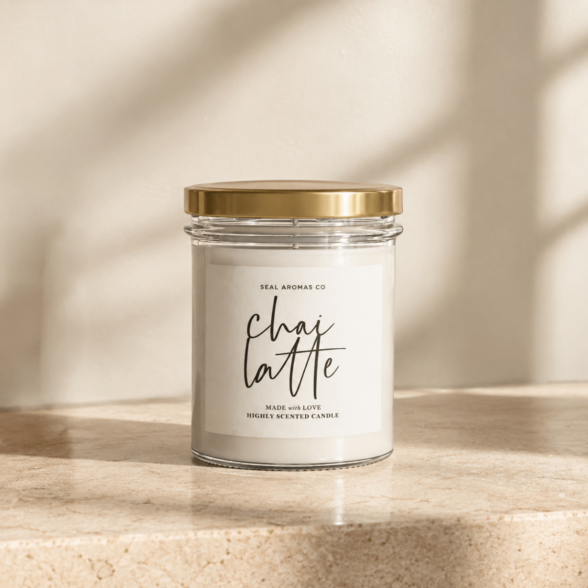 Vela Aromática de Soja Artesanal - The Rustic Collection velas Aroma - Sweet Home
