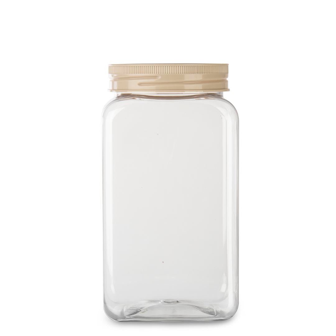 Bote Classic Cuadrado 1,6 L Pet - Sweet Home