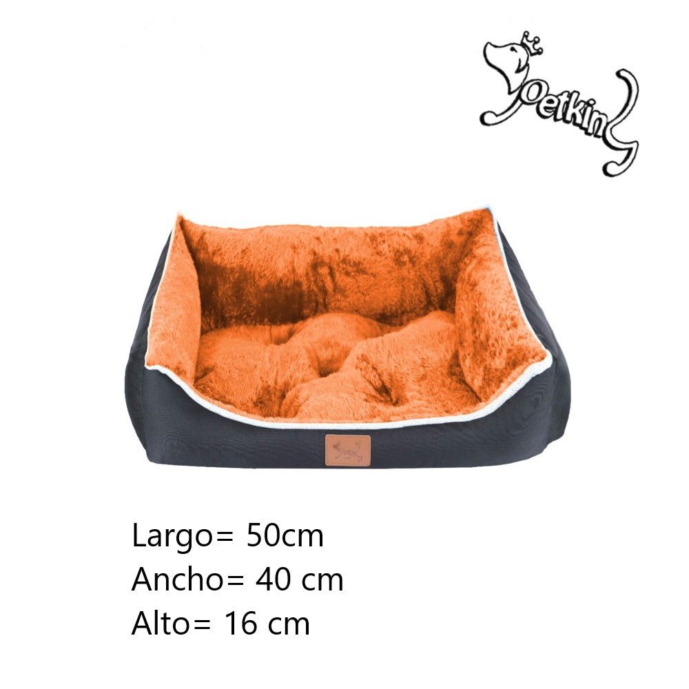 Cama Cuna Mascotas Naranja 3 Tamaños - Sweet Home