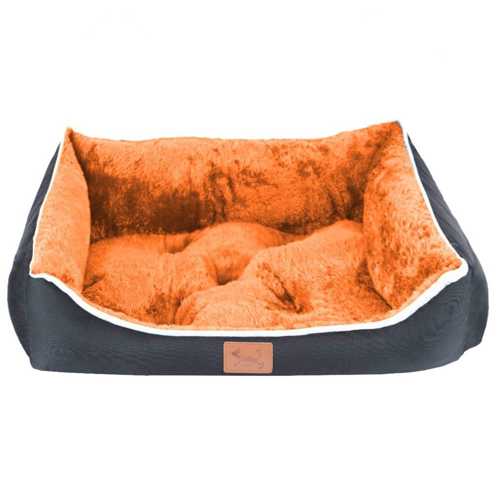 Cama Cuna Mascotas Naranja 3 Tamaños - Sweet Home