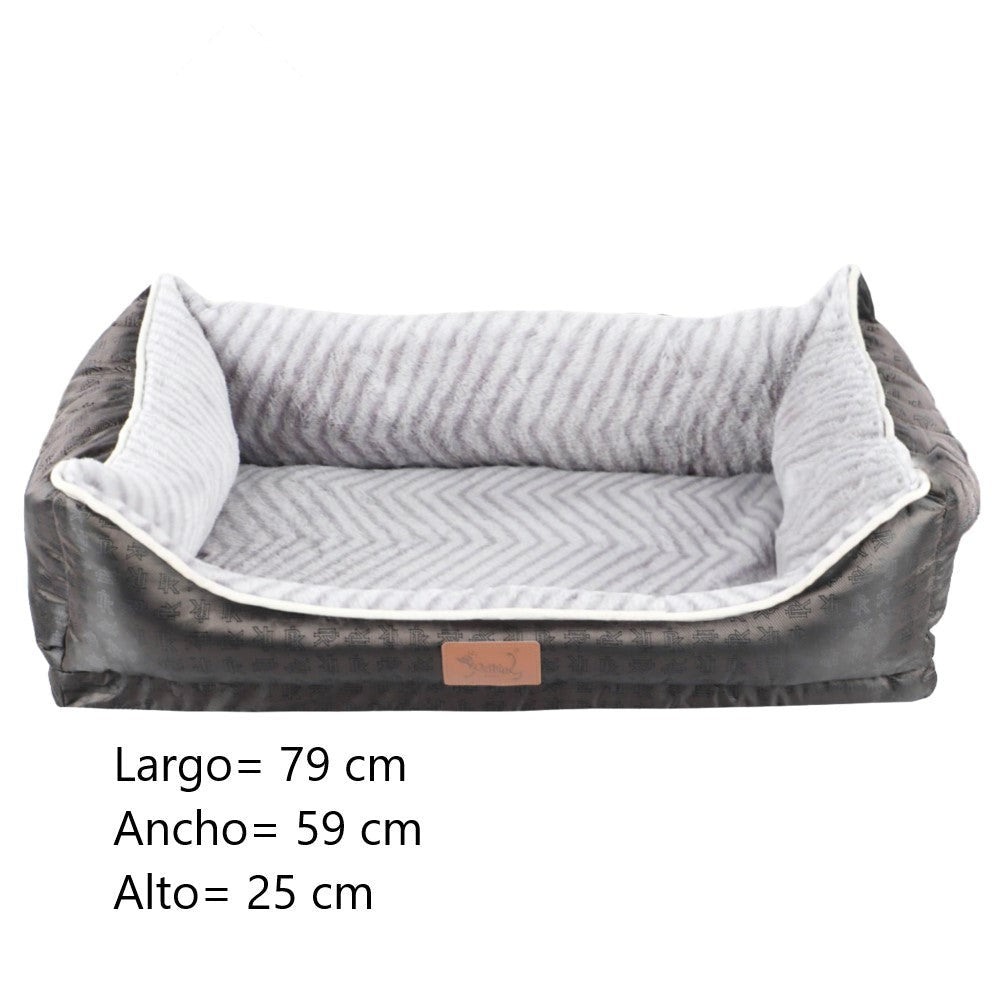 Cama Cuna Mascotas Negro - Sweet Home